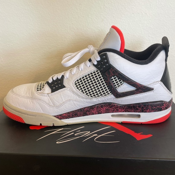 SOLD ❌ Jordan 4 Retro Pale Citron “Flight Nostalgia” size 13 308497-116 2019 - Picture 5 of 8